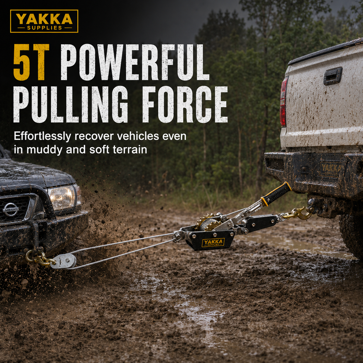 Manual Winch 4x4 by Yakka™